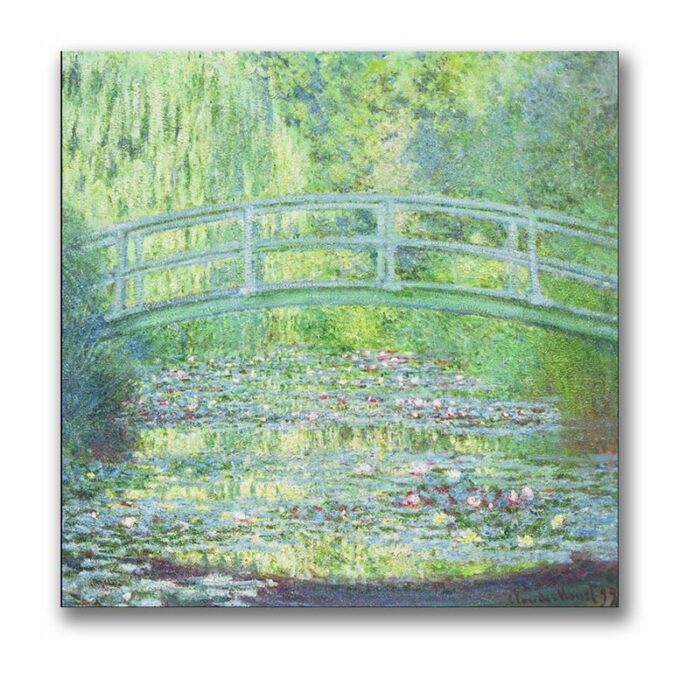 ” Waterlily Pond The Bridge ” by Claude Monet - Chic Decora