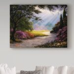 ” Central Park Spring Pond ” by David Lloyd Glover - Chic Decora