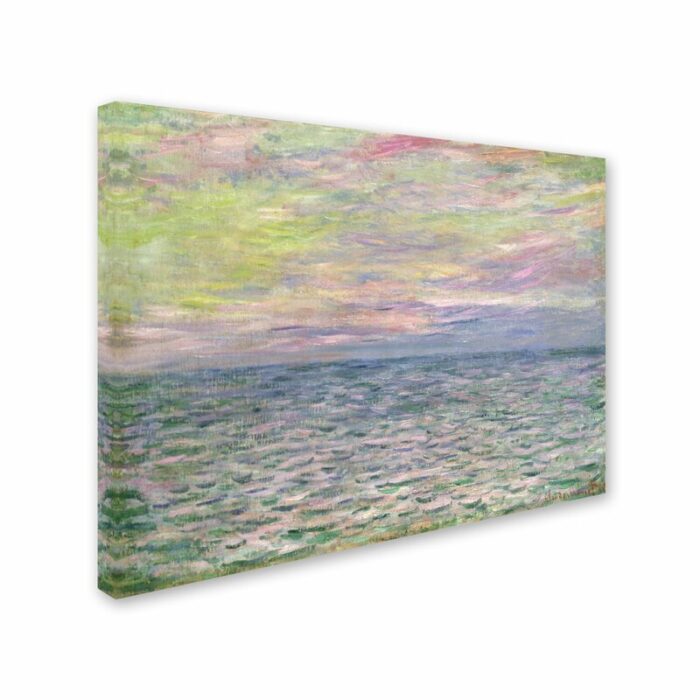 ” Coucher De Soleil A Pourville ” by Claude Monet - Chic Decora