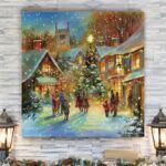 Sagefield ‘Merry Christmas’ by Nicky Boehme Painting Print on Wrapped Canvas - Chic Decora