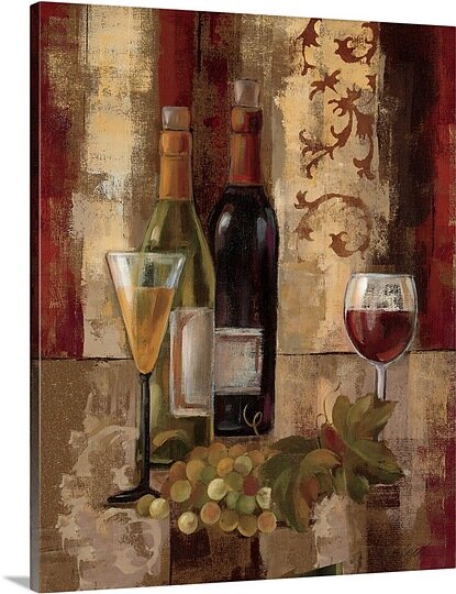 Wine And Graffiti ” Graffiti And Wine III ” by Silvia Vassileva - Chic Decora