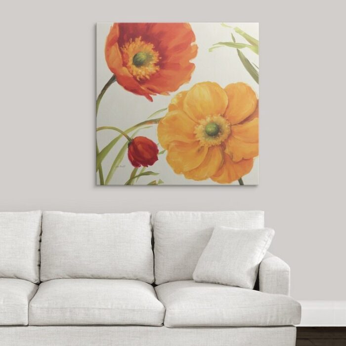 Poppies Melody ” Poppies Melody III ” by Lisa Audit - Chic Decora