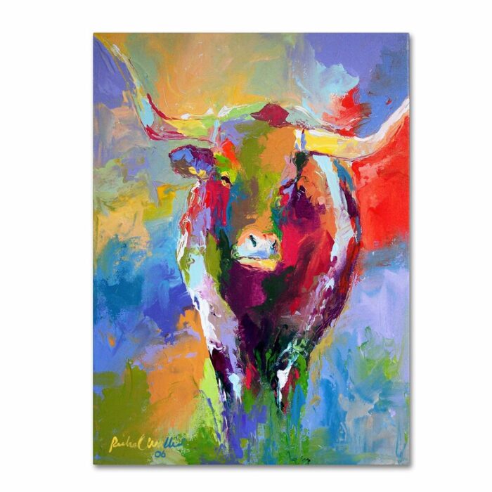 ” Longhorn ” by Richard Wallich - Chic Decora