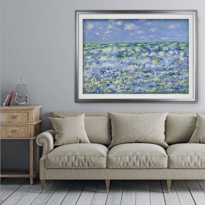 ” Waves Breaking ” by Claude Monet - Chic Decora