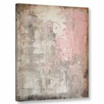 Stone Abstract V Graphic Art on Canvas - Chic Decora