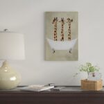 ” Giraffes In Bathtub ” by Coco De Paris - Chic Decora