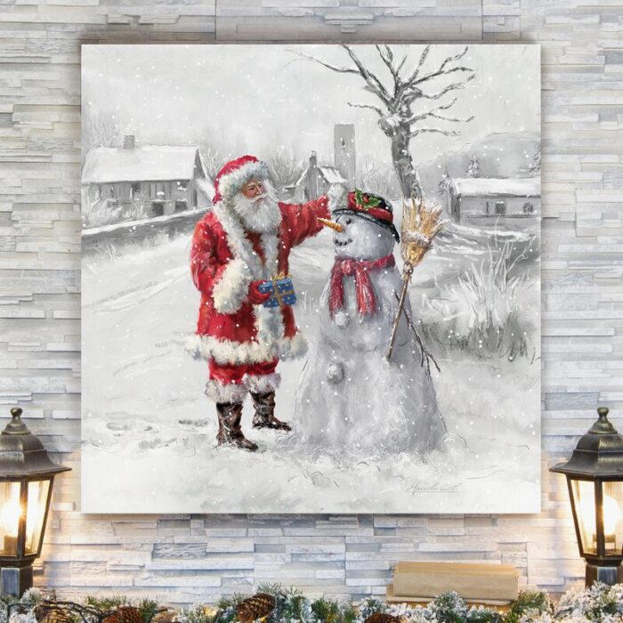 ” Elderly Santa Portrait ” by Meadowpaint - Chic Decora