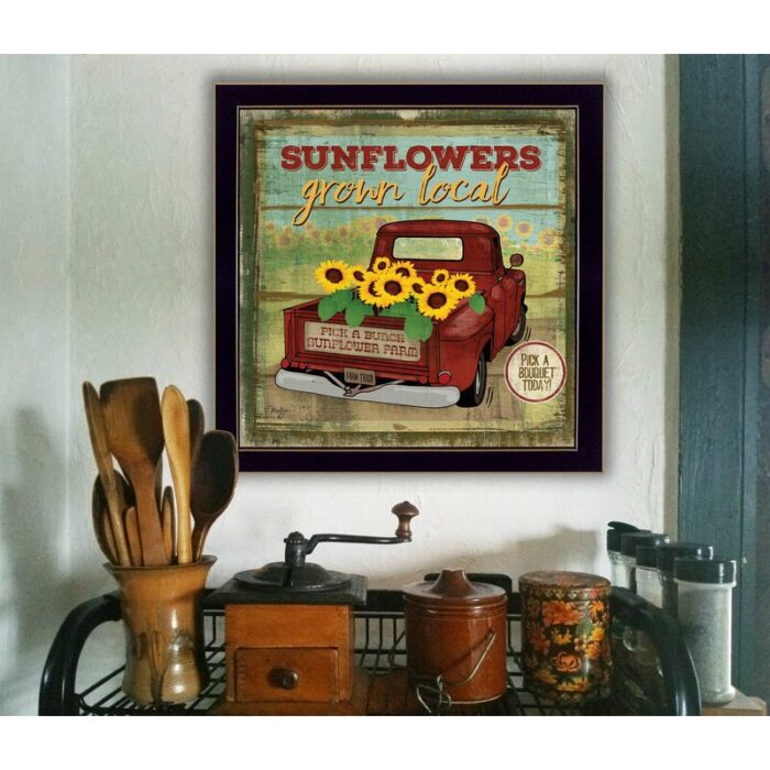 ” Sunflowers From The Farm ” by Mollie B. - Chic Decora