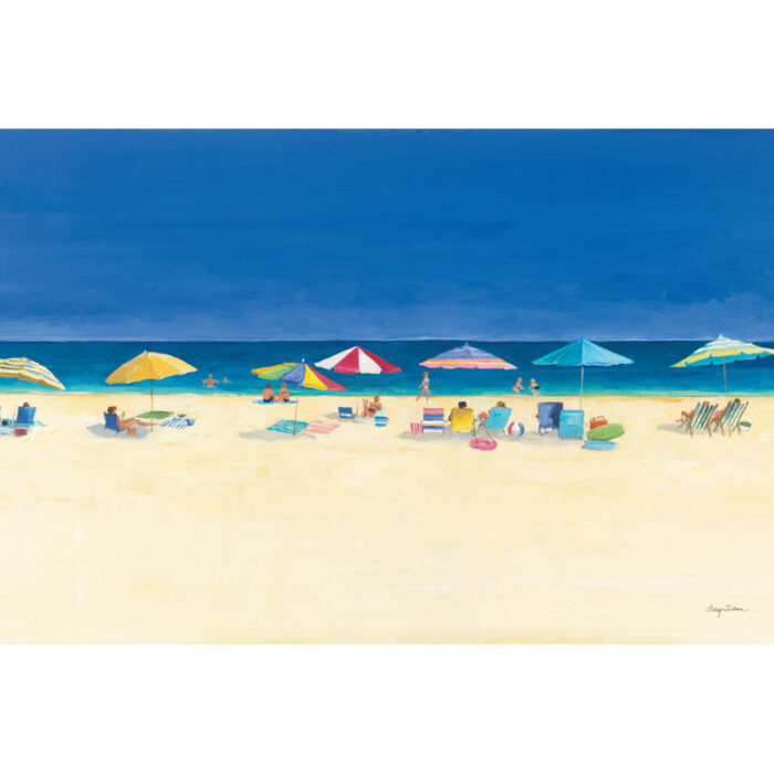 ” Day At The Beach ” by Avery Tillmon Painting Print - Chic Decora