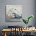 ” Blue Shell Study I “ - Chic Decora