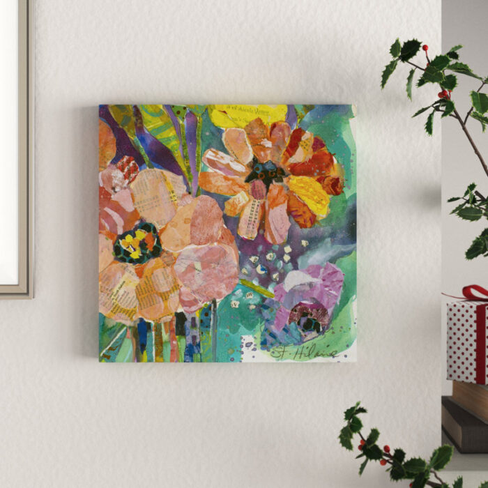 ” Bold Blooms VI ” by Elizabeth St. Hilaire Painting Print - Chic Decora