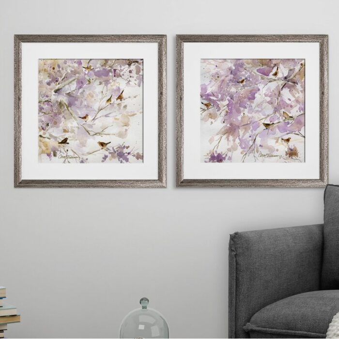 ” Lavender Burst I ” by Grace Popp Painting Print - Chic Decora