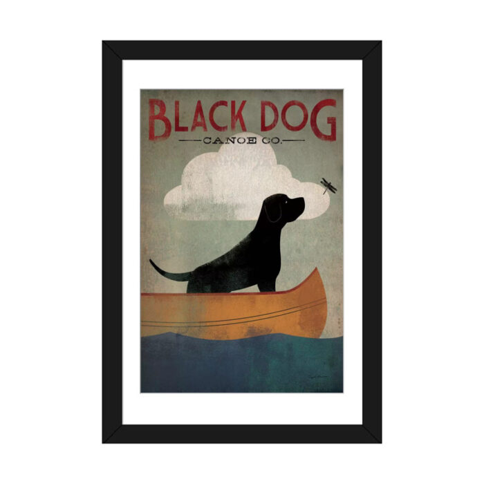 ” Black Dog Canoe Co. I ” by Ryan Fowler - Chic Decora