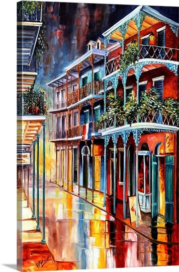 Dacian ” Sparkling French Quarter ” by Diane Millsap - Chic Decora