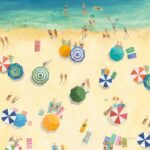 ” Summer Beach Fun ” by Avery Tillmon Painting Print - Chic Decora