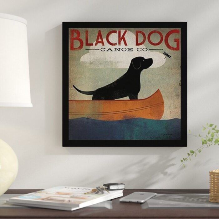 ” Black Dog Canoe ” by Ryan Fowler - Chic Decora