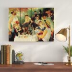 ” Luncheon Of The Boating Party ” by Pierre-Auguste Renoir - Chic Decora