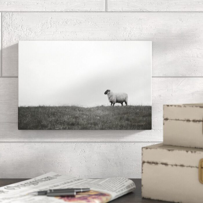 ” Field Of Sheep II ” by Timothy O’ Toole Painting Print - Chic Decora