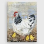 ” Farmhouse Chicken ” by Sally Swatland - Chic Decora