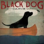 ” Black Dog Canoe Co. II ” by Ryan Fowler - Chic Decora