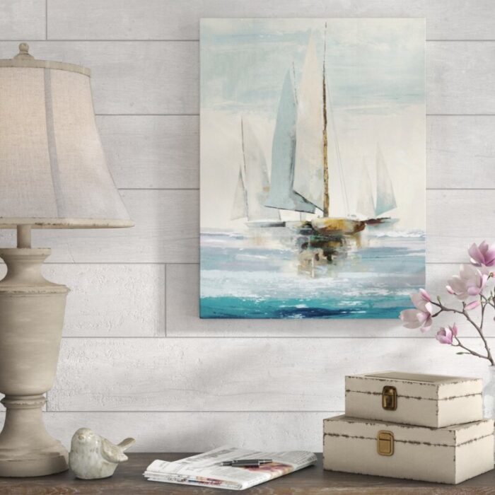 ” Quiet Boats I “ - Chic Decora