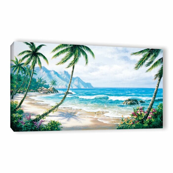 Paradise Print on Canvas - Chic Decora