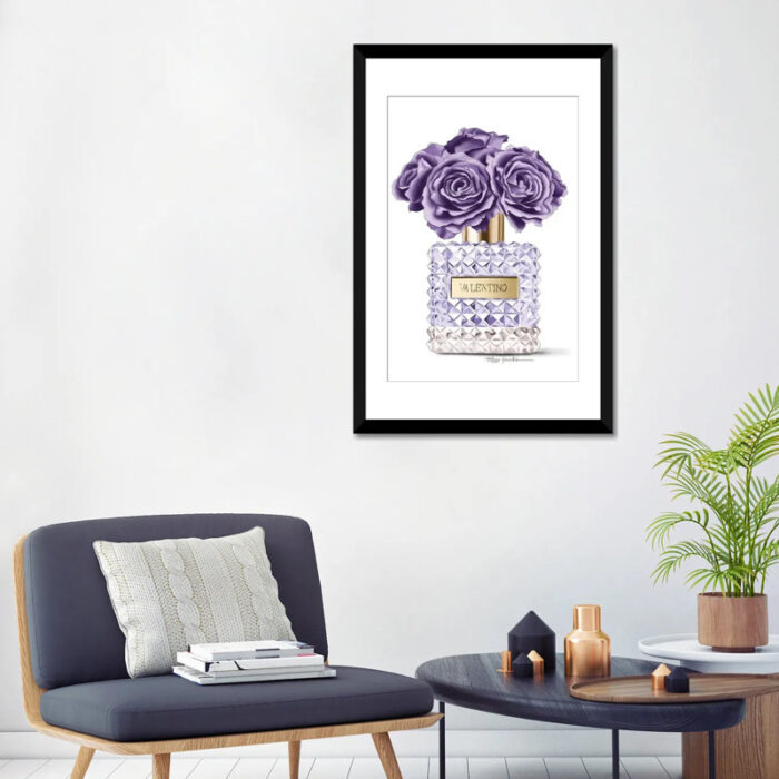 ” Purple Roses & Perfume ” by Elza Fouche - Chic Decora