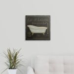 Le Bain Luxe ” Le Bain Luxe I ” by Sue Schlabach - Chic Decora