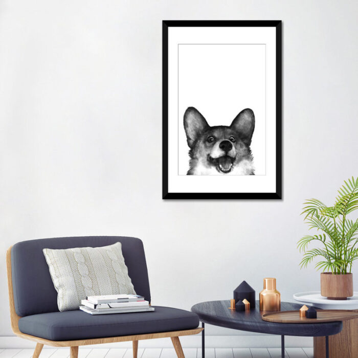 ” Corgi ” by Laura Graves - Chic Decora