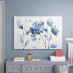 ” Blue Watercolor Poppies ” by Chipi Art Studio - Chic Decora