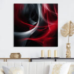 ” Abstract Sai – Rubrum “ - Chic Decora