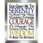 ” Serenity Prayer “ - Chic Decora