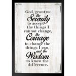 ” Serenity Prayer “ - Chic Decora