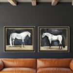 ” ‘Equestrian Studies VI’ “ - Chic Decora