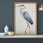 ” Heron ” by Suzanne Nicoll - Chic Decora