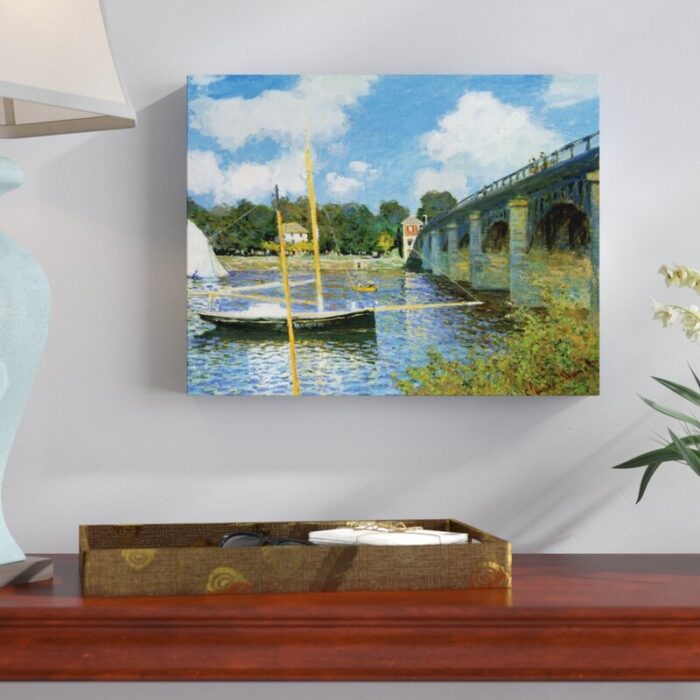 ” The Bridge Of Argenteuil ” by Claude Monet - Chic Decora