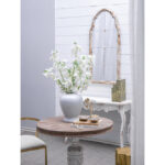 17'' Classic Porcelain Ginger Jar with Glossy White Finish, Decorative Accent Vase for Mantel, Tabletop, Sideboard, or Centerpiece Display - Image 7