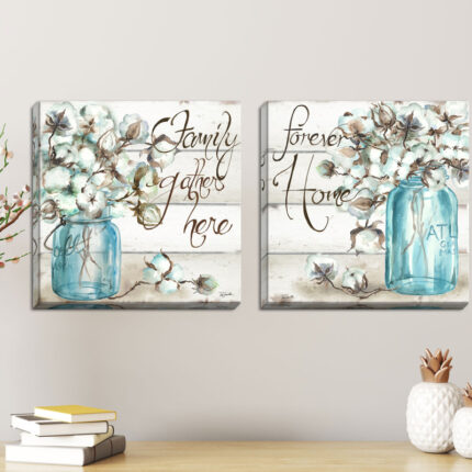 2 – Pieces Farmhouse / Country - Chic Decora