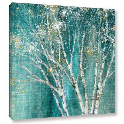 ” ‘Blue Birch’ Painting Print ” by Julia Purinton - Chic Decora