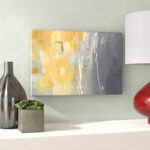 " 50 Shades Of Gray And Yellow " by Julie Ahmad