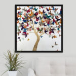 " A Butterflys Journey " by Sydney Edmunds Painting Print