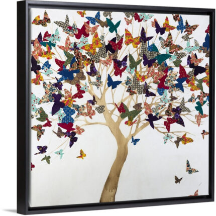 ” A Butterflys Journey ” by Sydney Edmunds Painting Print - Chic Decora