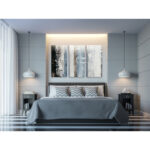 " A Premium 'Icy Horizon I' " 3 - Pieces - Image 5