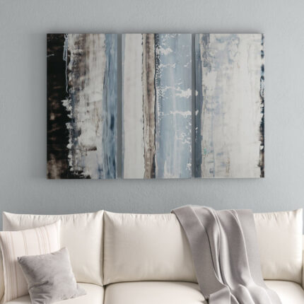 ” A Premium ‘Icy Horizon I’ ” 3 – Pieces - Chic Decora