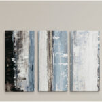 " A Premium 'Icy Horizon I' " 3 - Pieces - Image 2