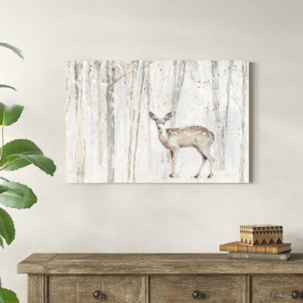 ” A Woodland Walk VII Crop ” by Lisa Audit Painting Print - Chic Decora