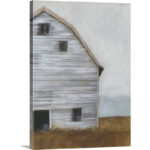 " Abandoned Barn I " by Ethan Harper Painting Print - Image 4