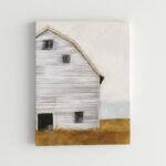 " Abandoned Barn I " by Ethan Harper Painting Print - Image 5