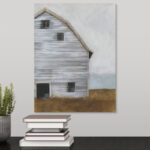 " Abandoned Barn I " by Ethan Harper Painting Print