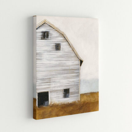 ” Abandoned Barn I ” by Ethan Harper Painting Print - Chic Decora